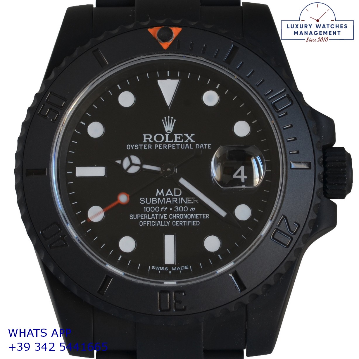 3 MAD PARIS ROLEX SUBMARINER 116610LN (4)