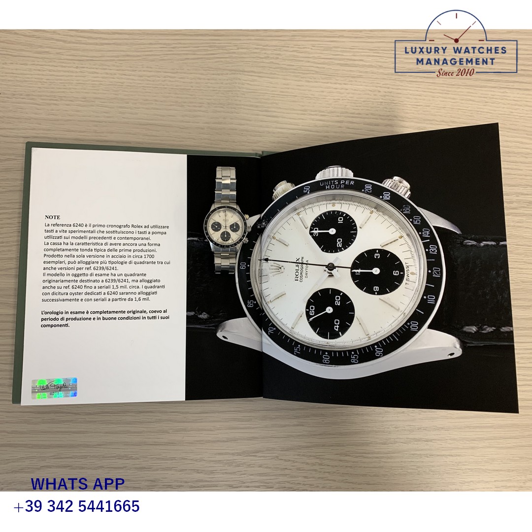 ROLEX COSMOGRAPH 6240 SILVER 1439986 (10)