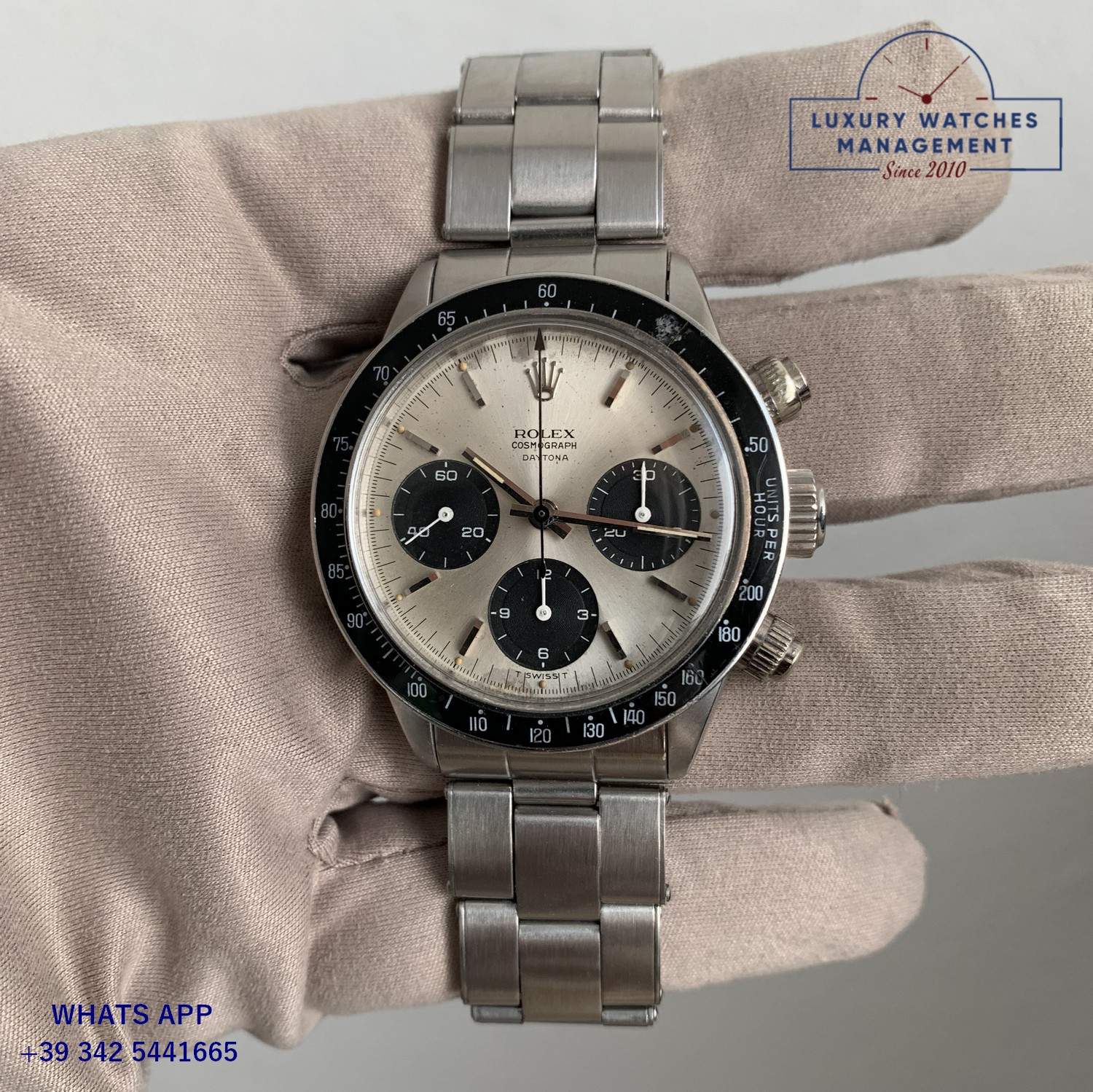 ROLEX COSMOGRAPH 6240 SILVER (60)