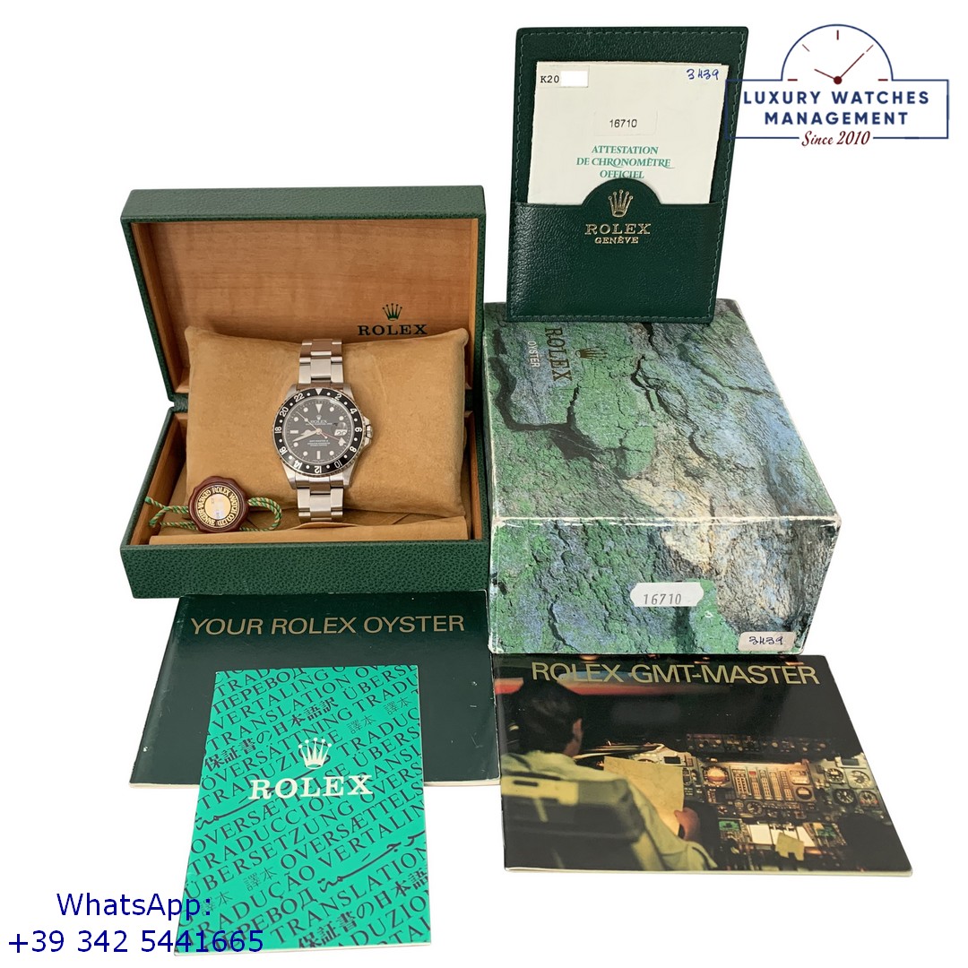 ROLEX GMT MASTER II 16710 (1)