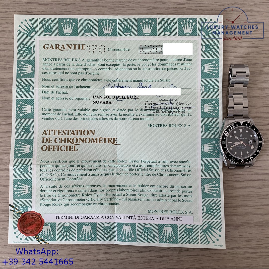 ROLEX GMT MASTER II 16710 (2)