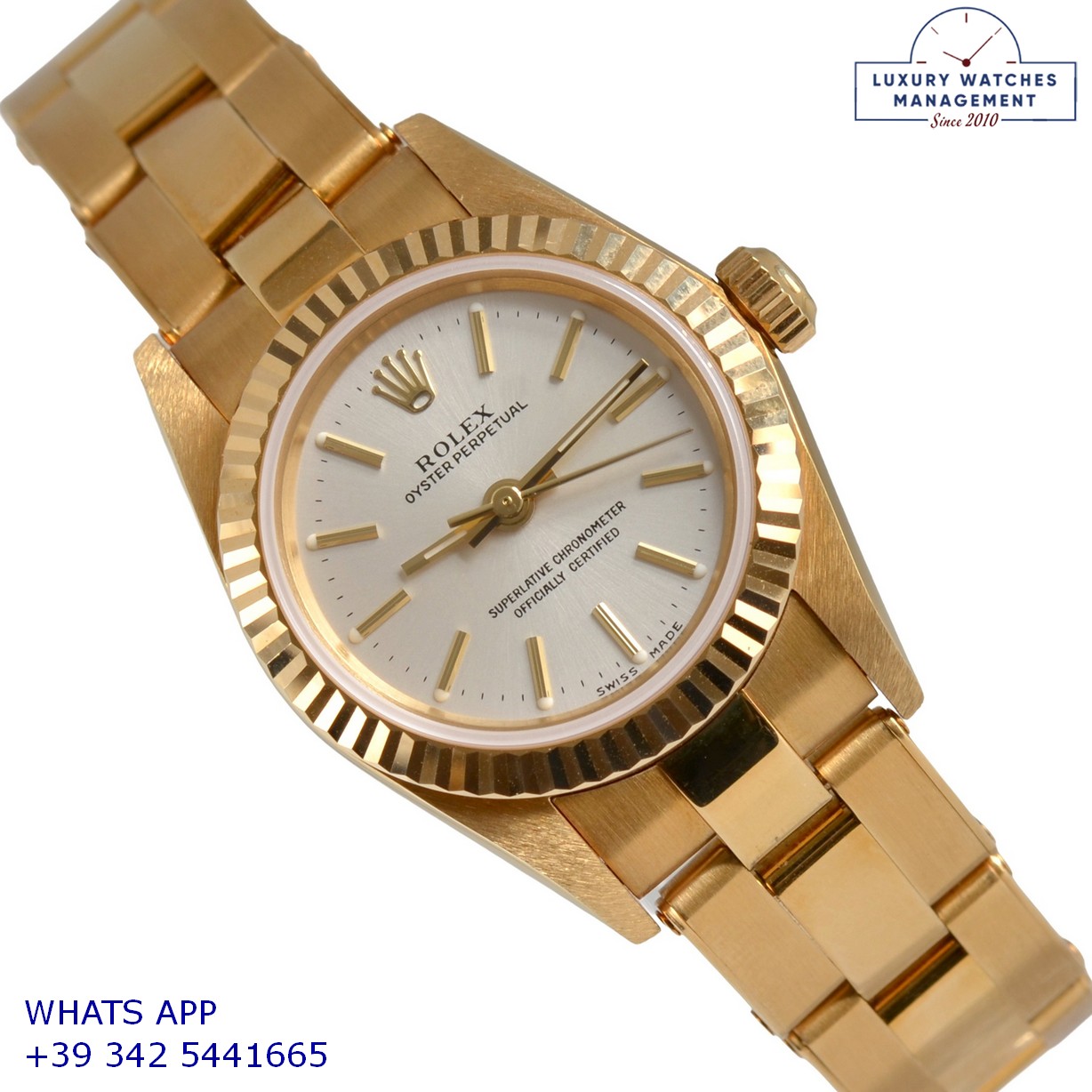 ROLEX OYSTER PERPETUAL 76198 GOLD (1)