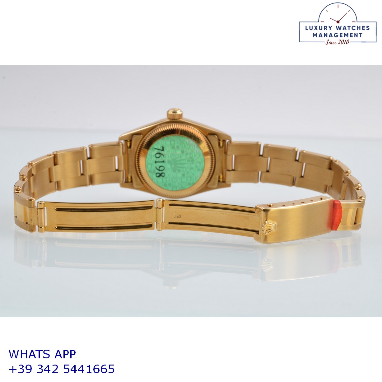 ROLEX OYSTER PERPETUAL 76198 GOLD (10)
