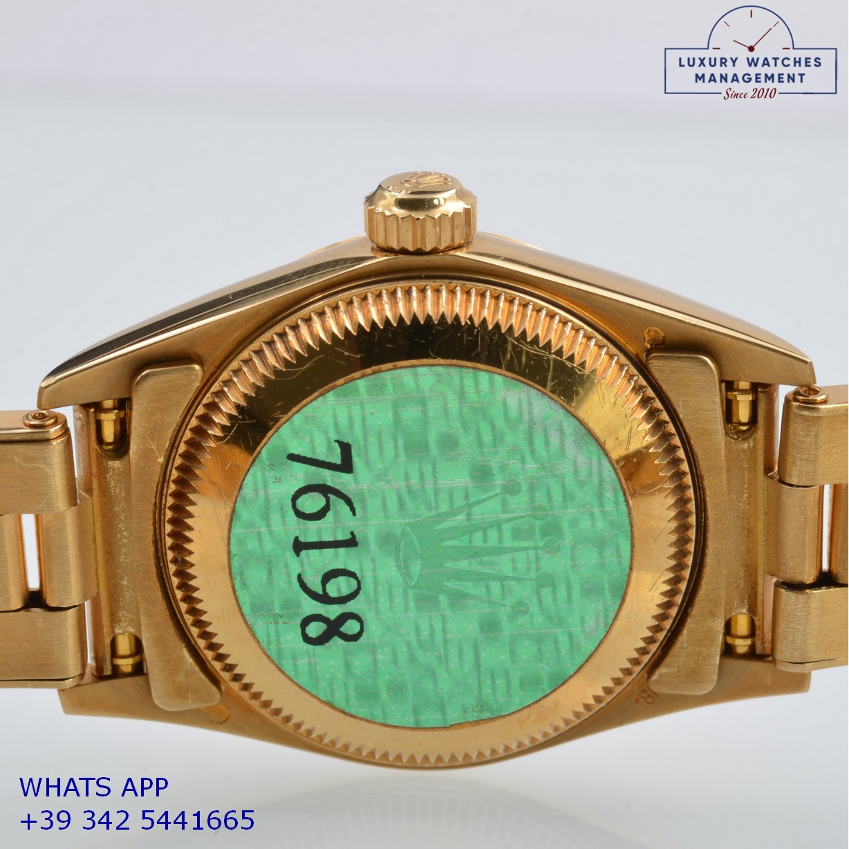 ROLEX OYSTER PERPETUAL 76198 GOLD (11)