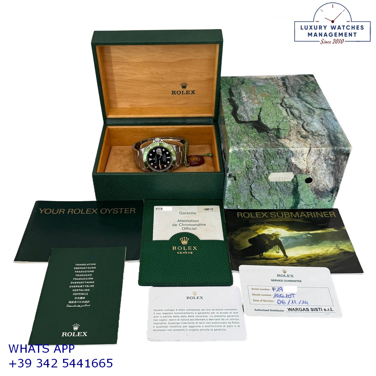 2 ROLEX SUBMARINER 16610LV (1)