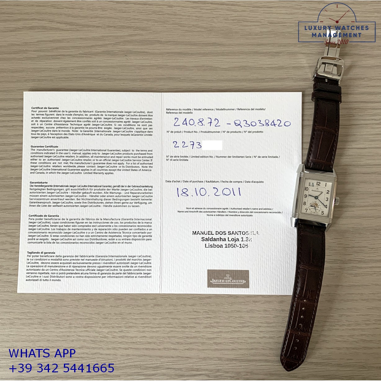 4 JAEGER LECOULTRE GRANDE REVERSO 240.8.72 (20)