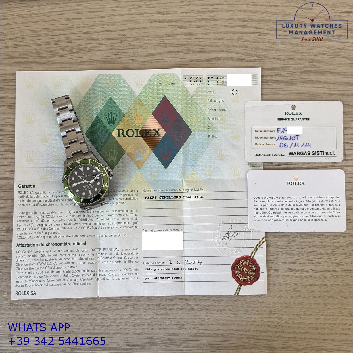 4 ROLEX SUBMARINER 16610LV (18)