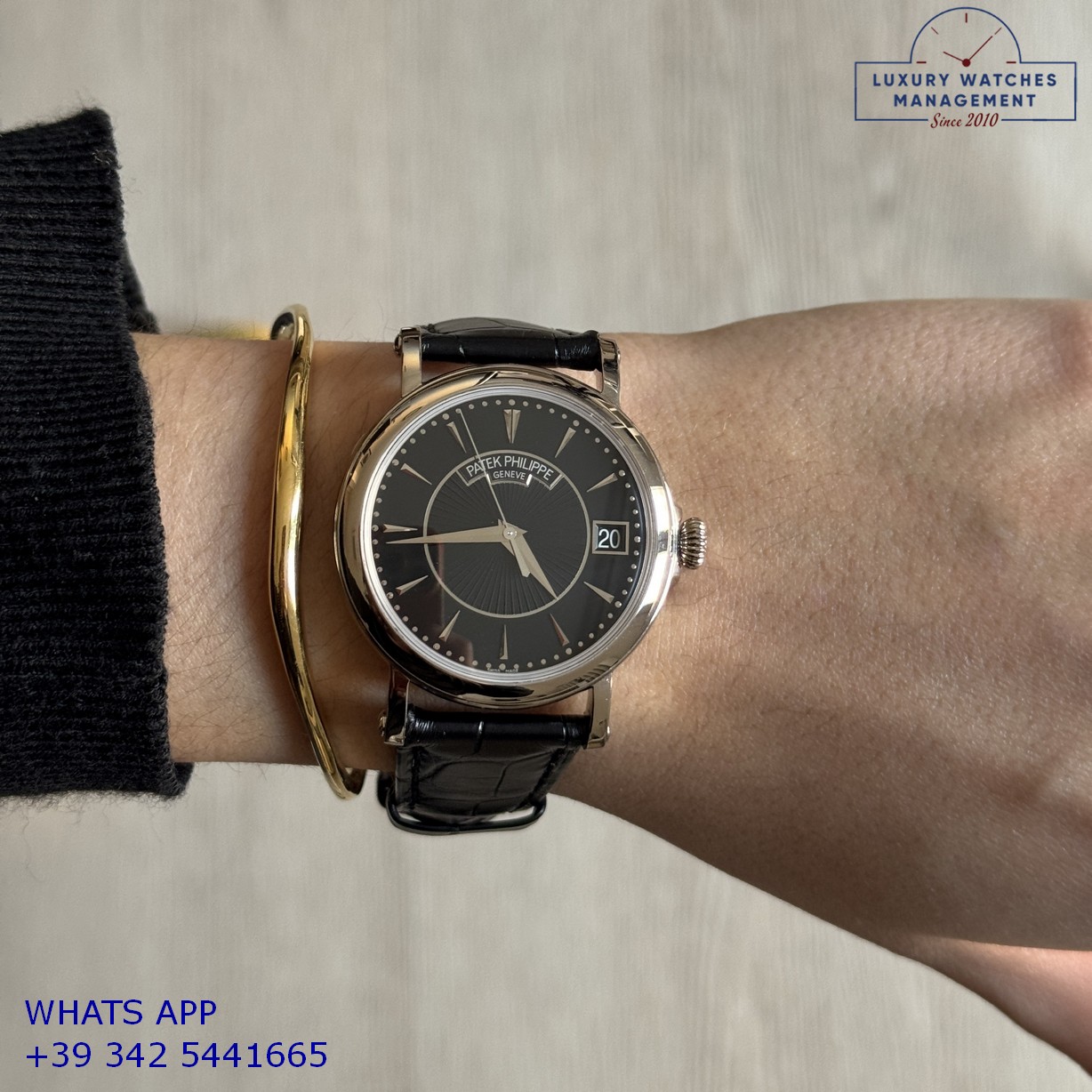 PATEK PHILIPPE CALATRAVA 5153G-001 BLACK (17)