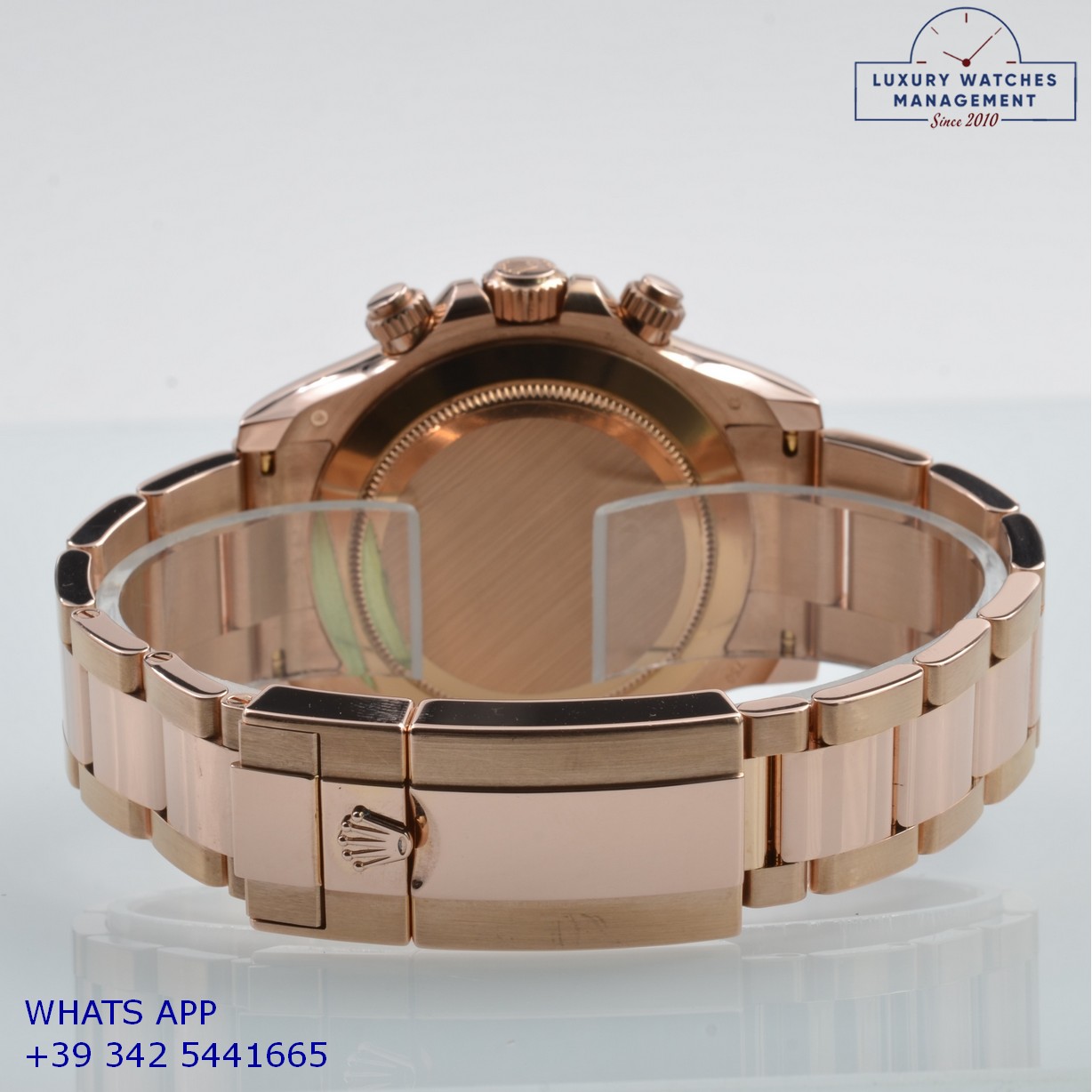 ROLEX DAYTONA 116505 BROWN PINK GOLD (10)