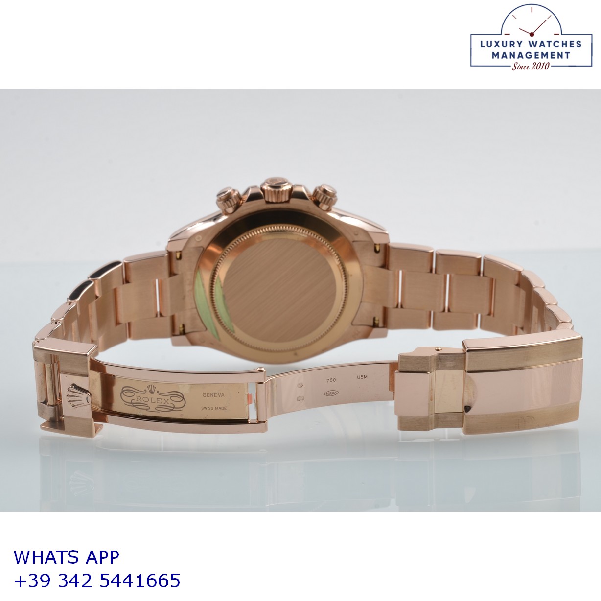 ROLEX DAYTONA 116505 BROWN PINK GOLD (11)