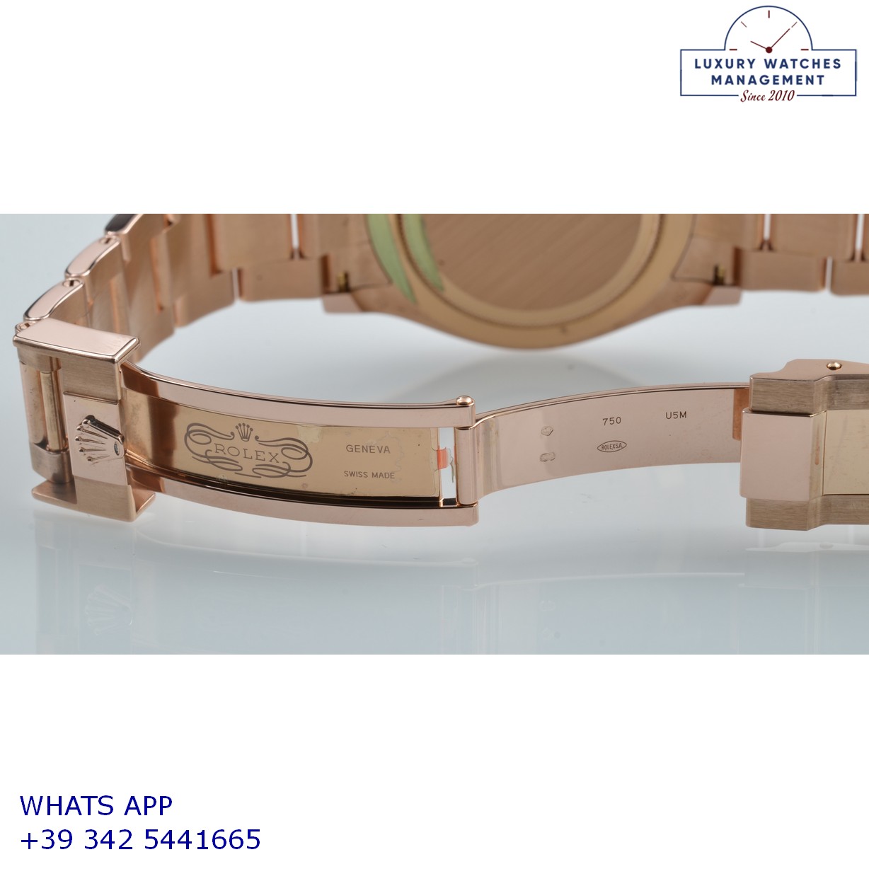 ROLEX DAYTONA 116505 BROWN PINK GOLD (12)