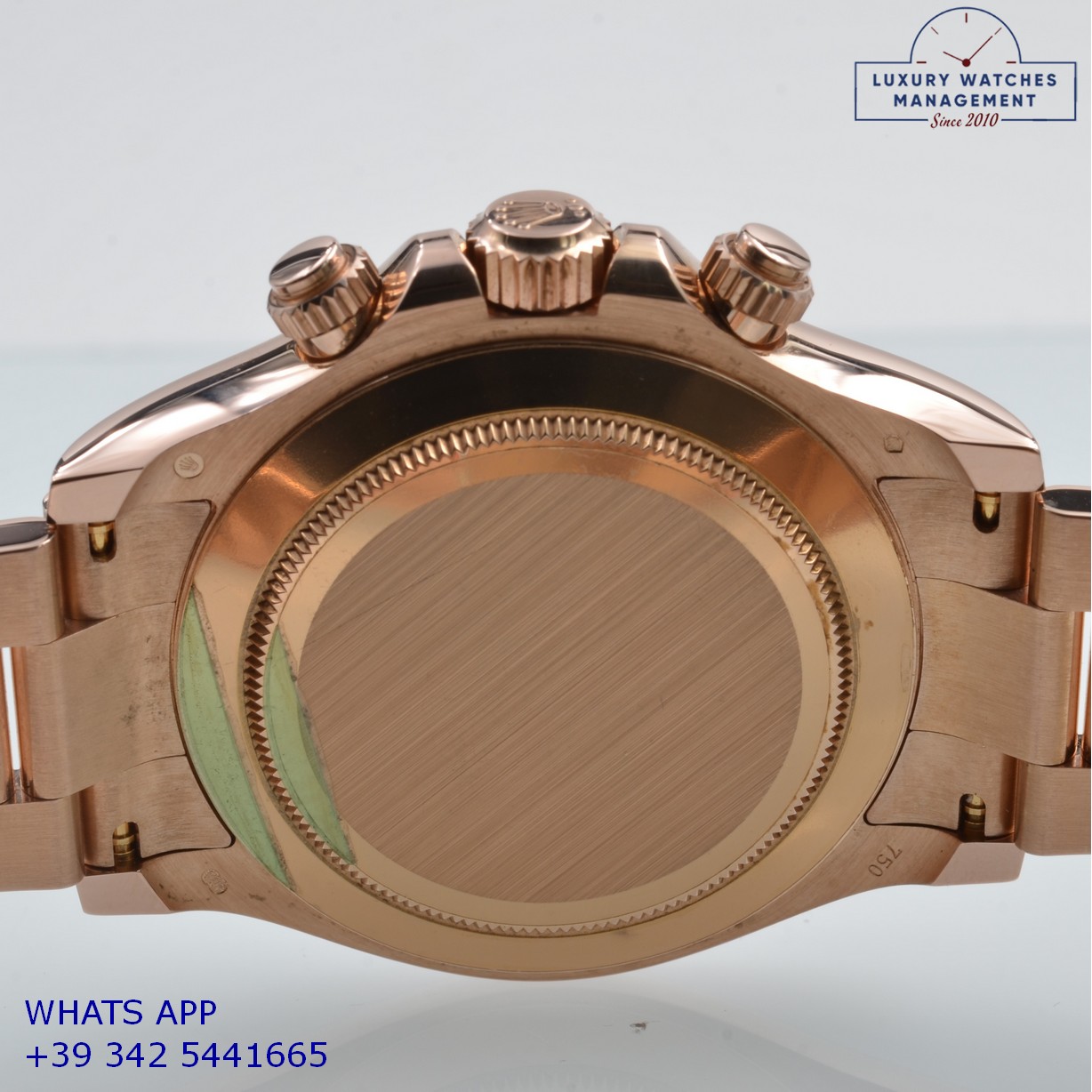 ROLEX DAYTONA 116505 BROWN PINK GOLD (13)