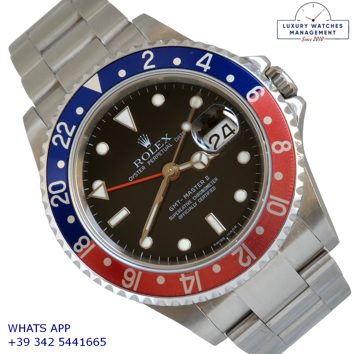 1 ROLEX GMT MASTER II 16710 (5)