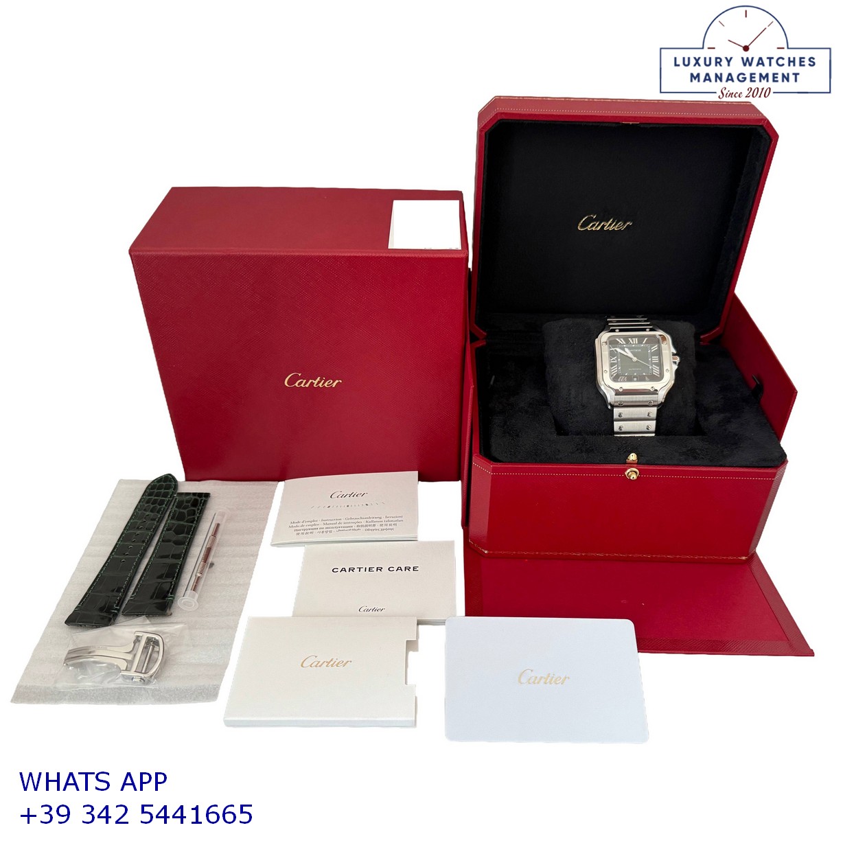 2 CARTIER SANTOS DE LARGE WSSA0062 (13)