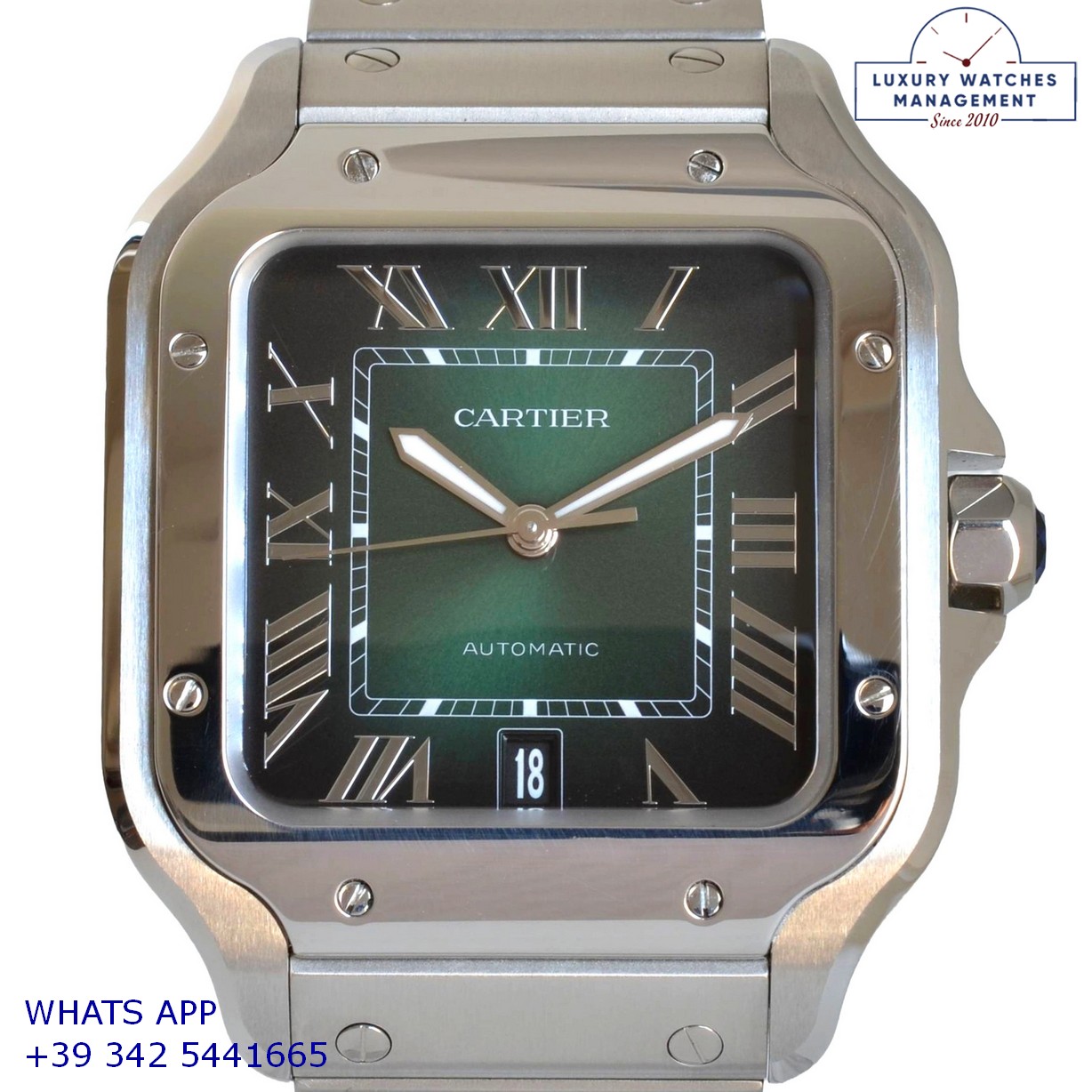 3 CARTIER SANTOS DE LARGE WSSA0062 (2)
