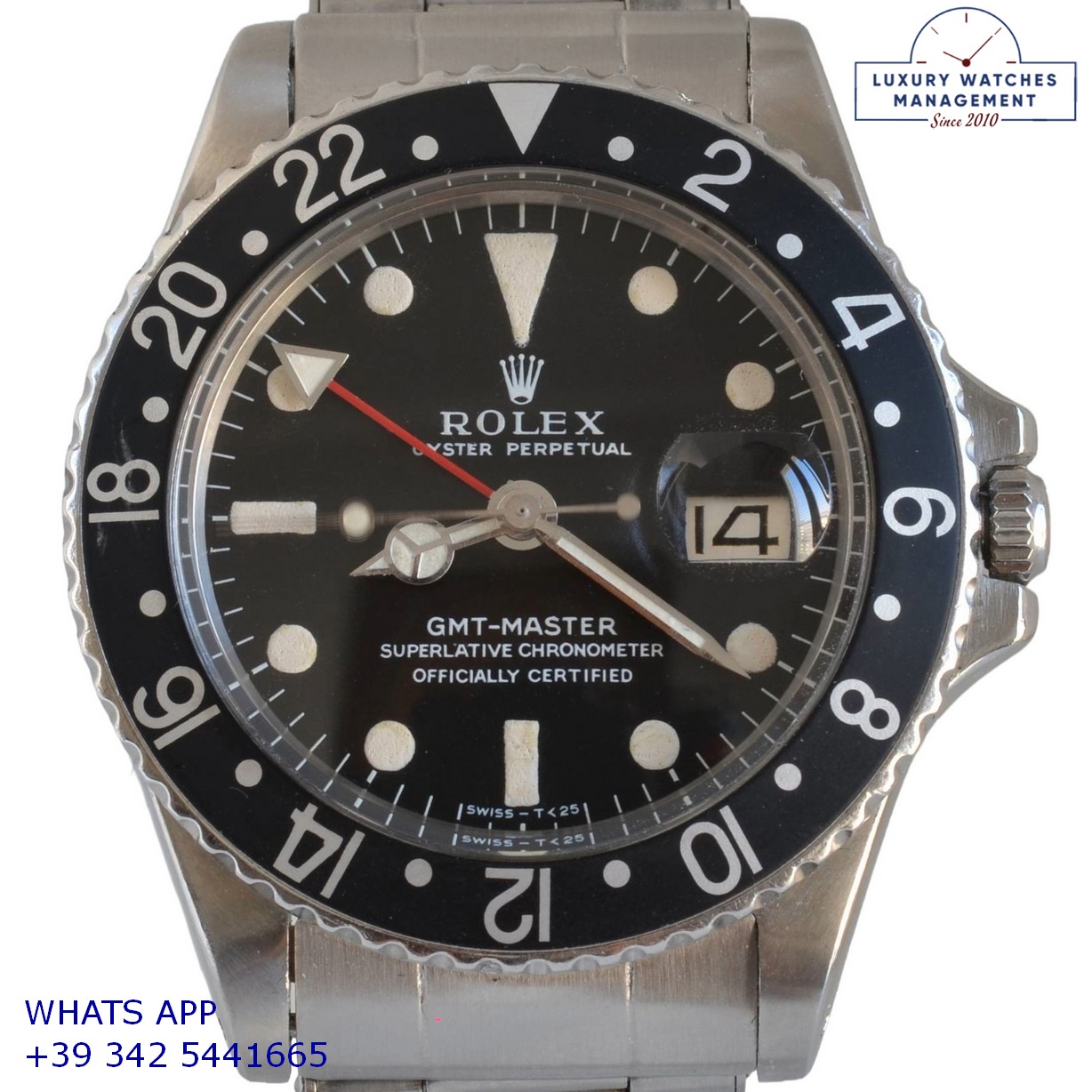3 ROLEX GMT MASTER 1675 (4)