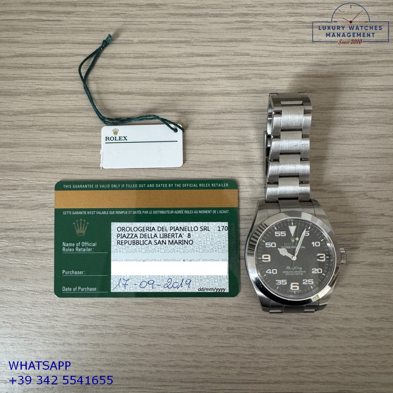 ROLEX AIR KING 116900 (13)