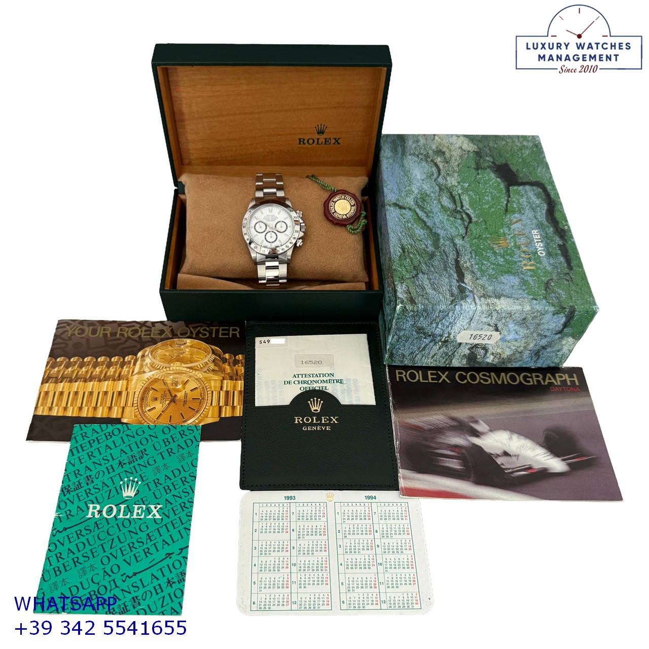 ROLEX DAYTONA 16520 WHITE (35)