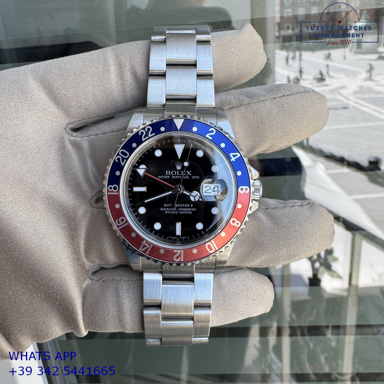 ROLEX GMT MASTER II 16710 (23)