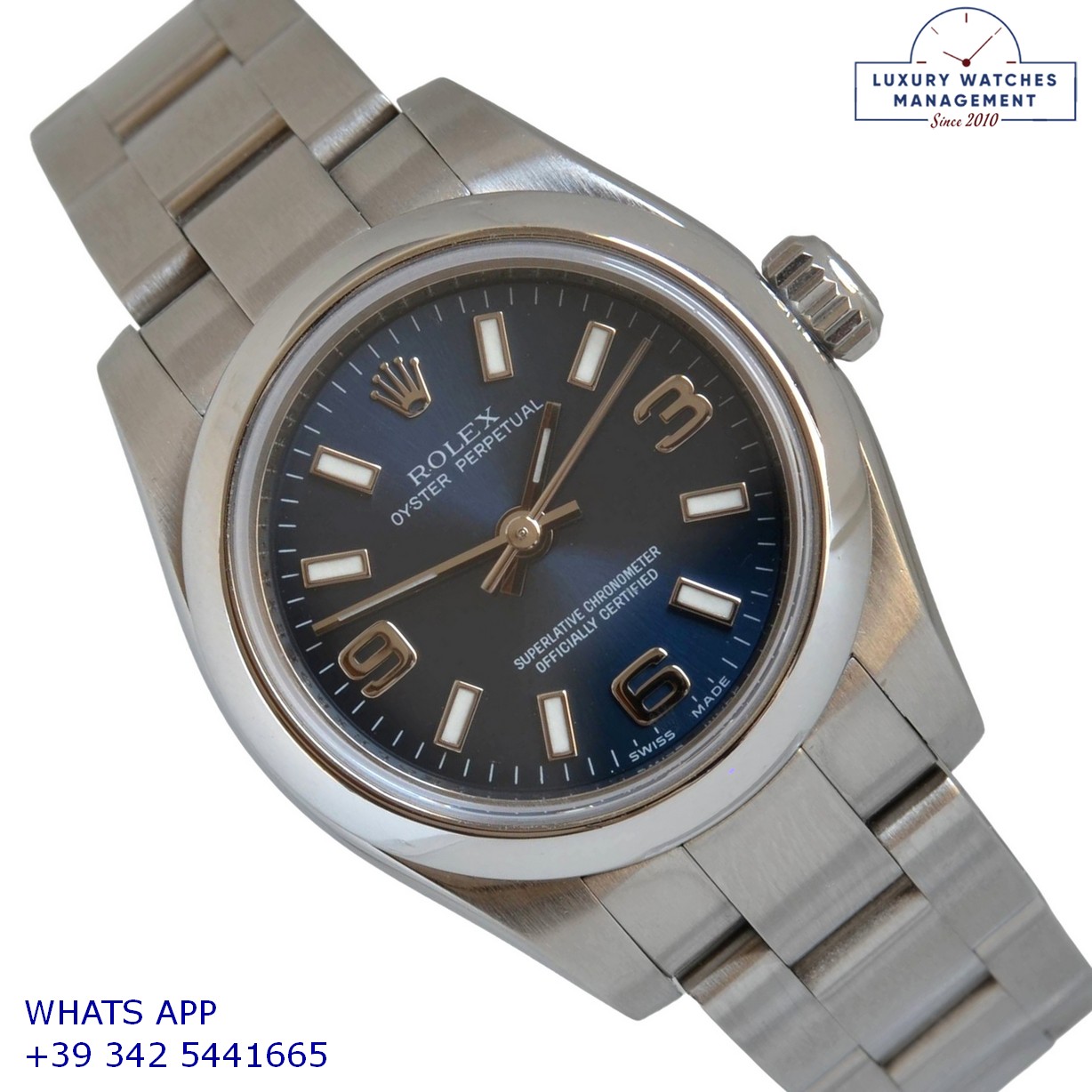 1 ROLEX OYSTER PERPETUAL 176200 BLUE (1)