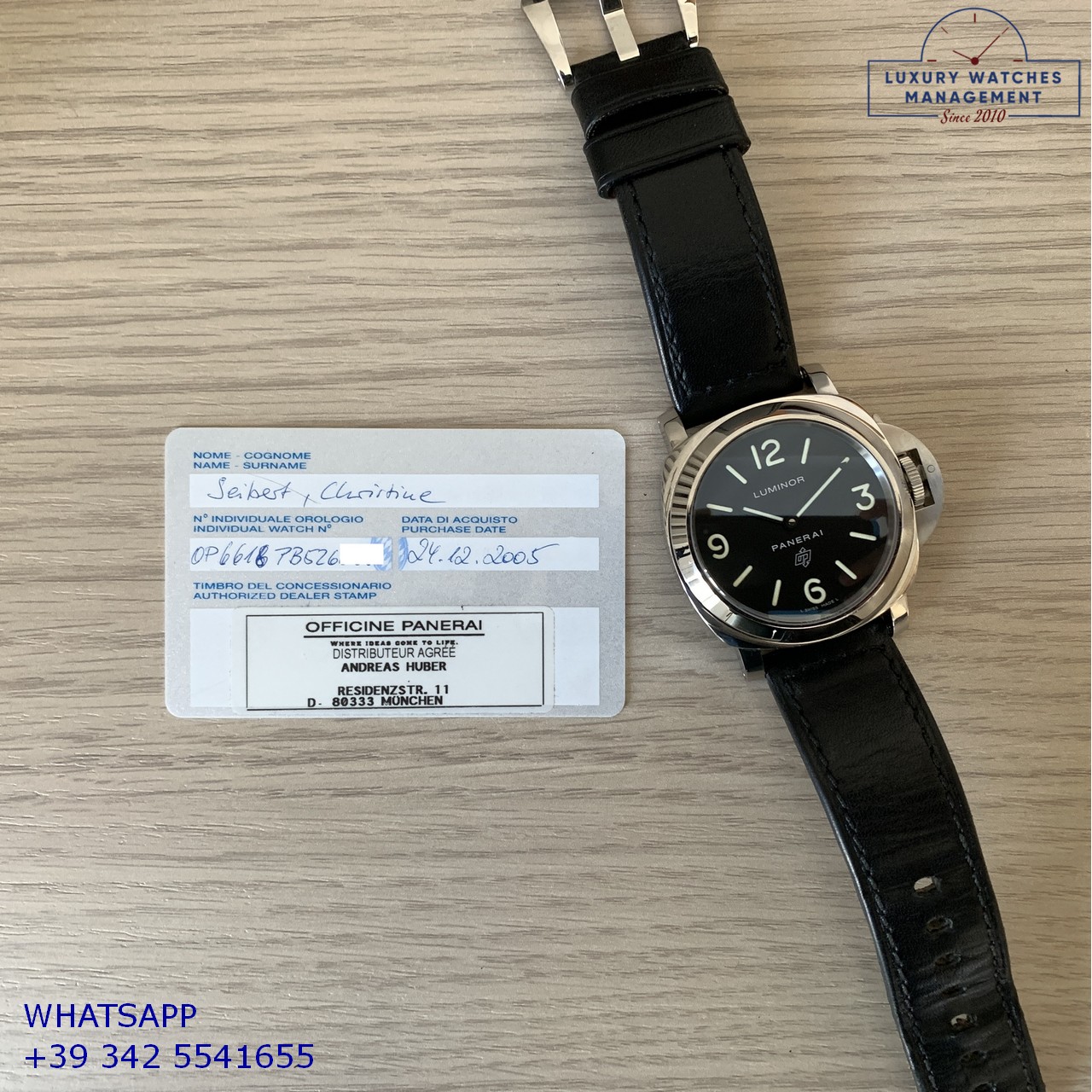 PANERAI LUMINOR PAM00000 BASE (9)