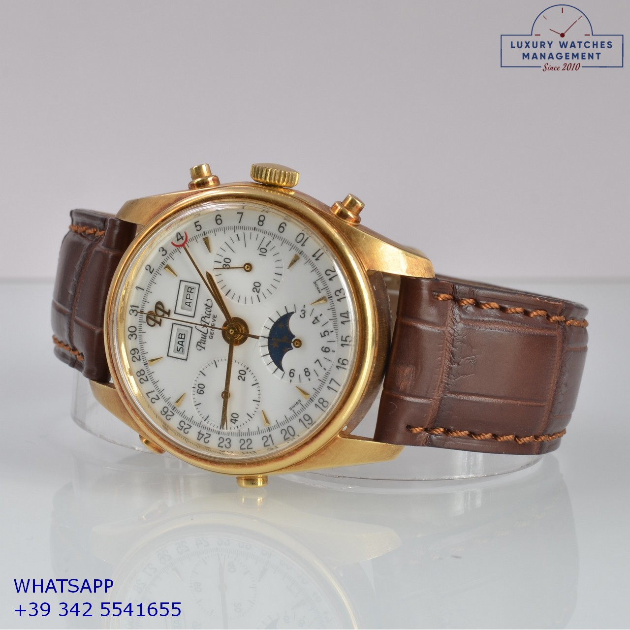 PAUL PICOT TRIPLE DATE 4991-5140 CHRONO GOLD (17)