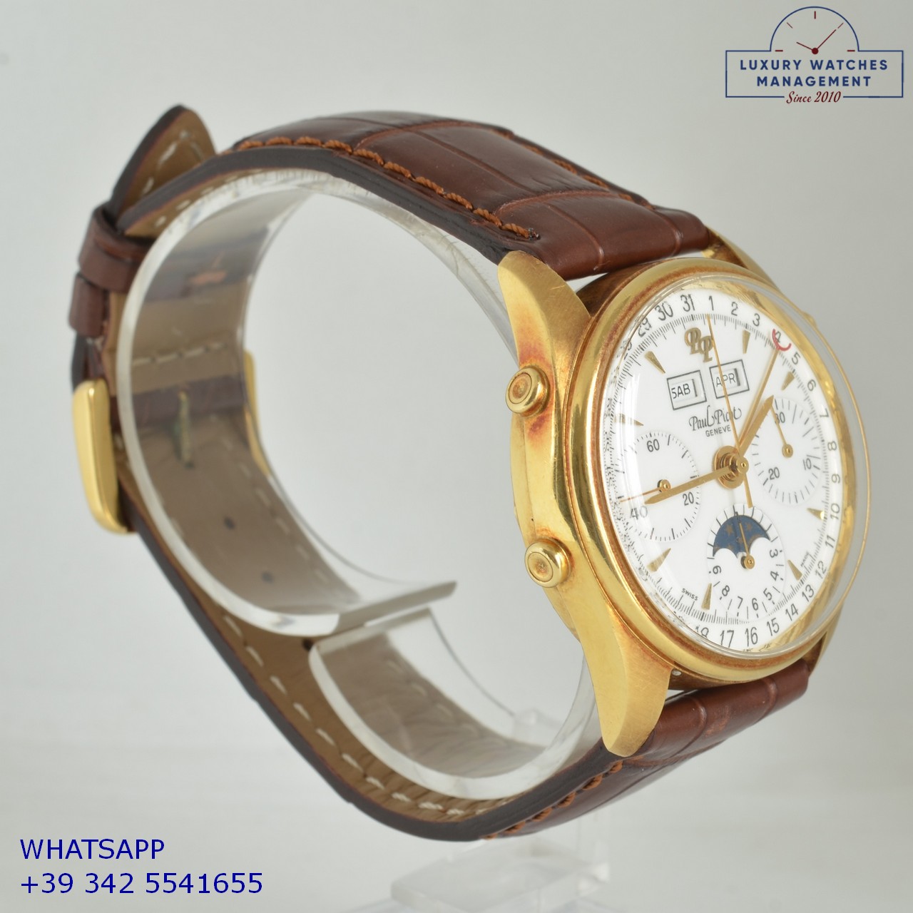 PAUL PICOT TRIPLE DATE 4991-5140 CHRONO GOLD (21)