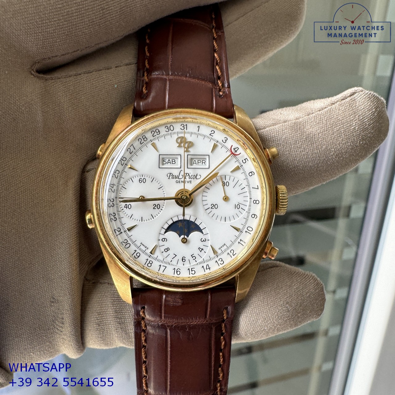 PAUL PICOT TRIPLE DATE 4991-5140 CHRONO GOLD (25)