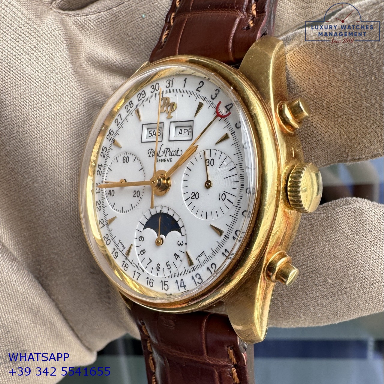 PAUL PICOT TRIPLE DATE 4991-5140 CHRONO GOLD (26)