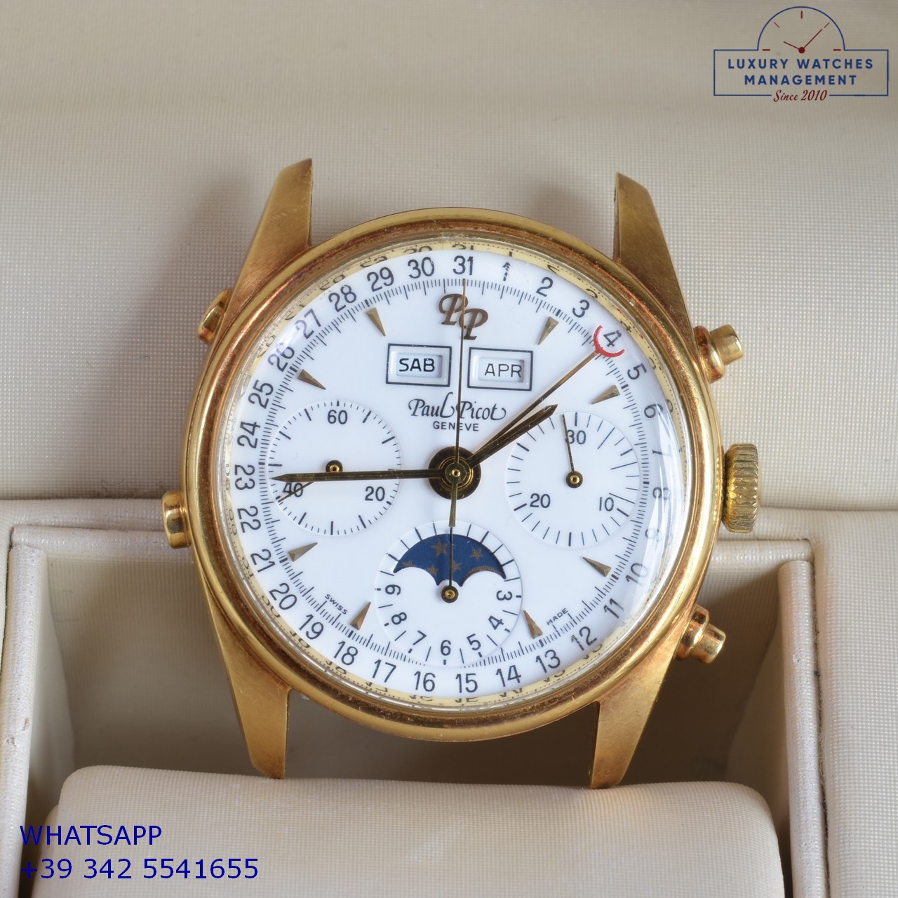 PAUL PICOT TRIPLE DATE 4991-5140 CHRONO GOLD (3)