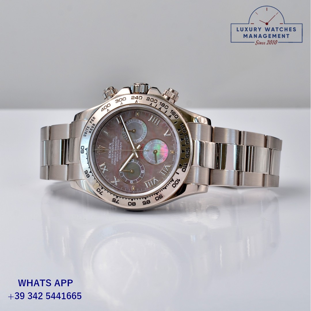 ROLEX DAYTONA 116509 MOP GRAY (12)
