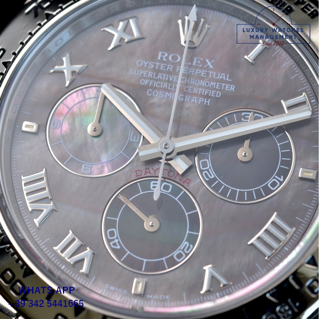ROLEX DAYTONA 116509 MOP GRAY (13)