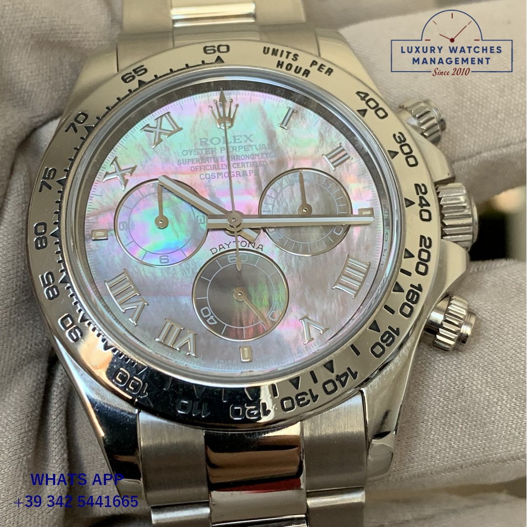 ROLEX DAYTONA 116509 MOP GRAY (19)
