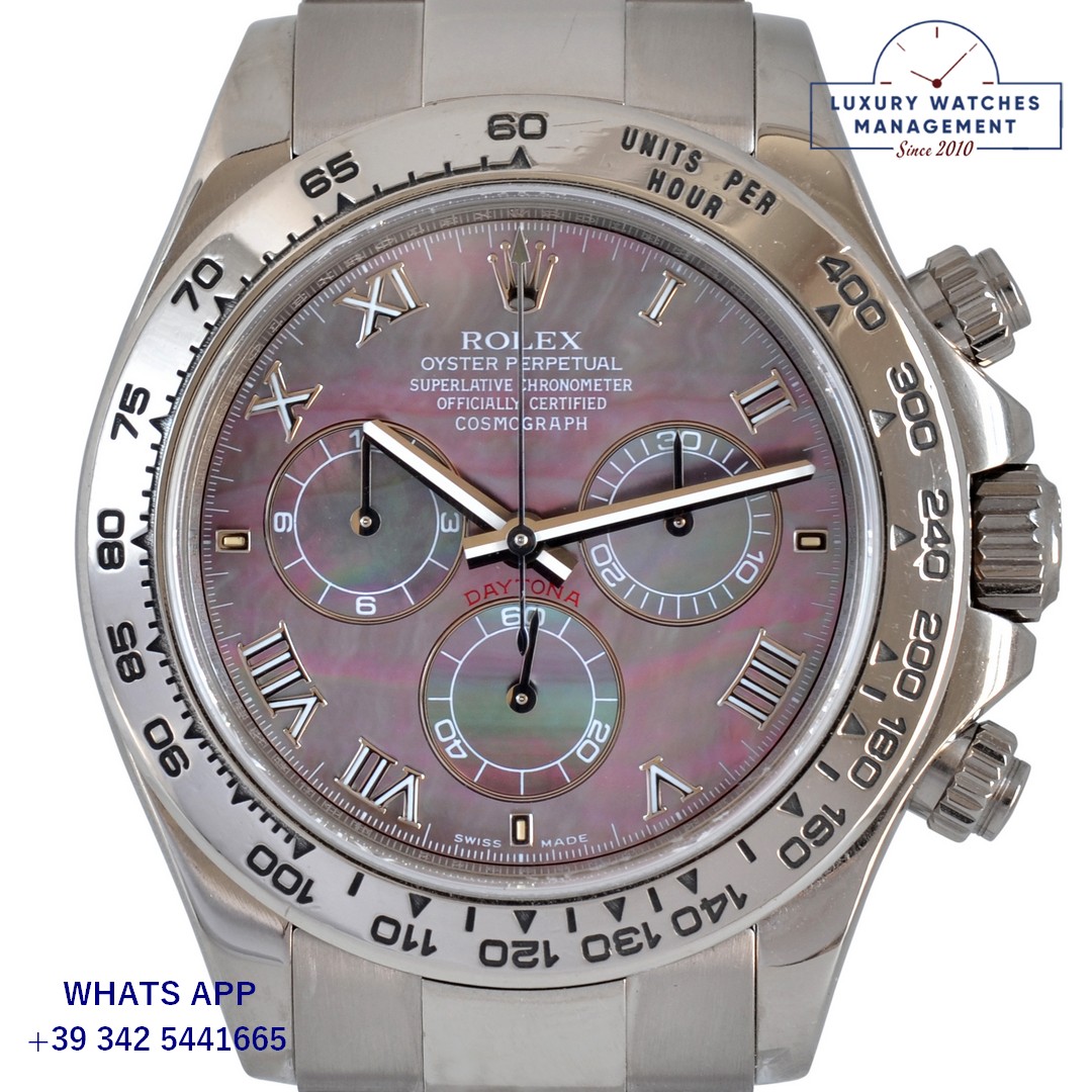 ROLEX DAYTONA 116509 MOP GRAY (2)