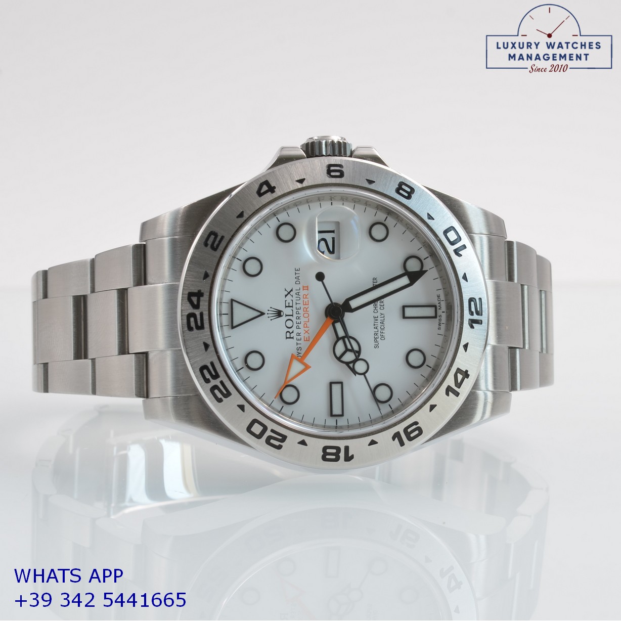 ROLEX EXPLORER II 216570 WHITE (12)