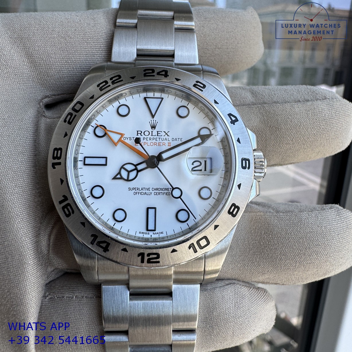 ROLEX EXPLORER II 216570 WHITE (14)