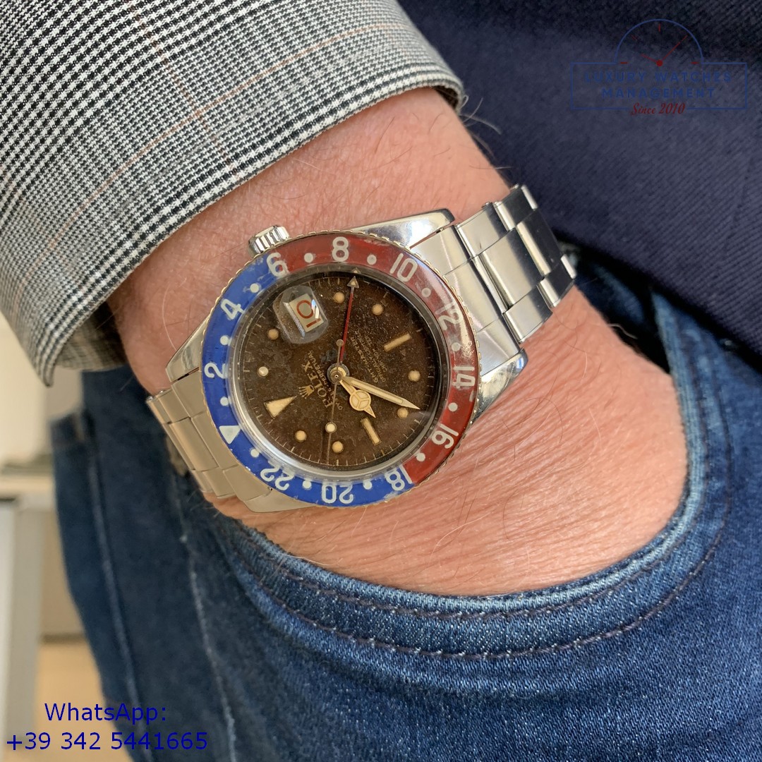 ROLEX GMT MASTER 6542 BAKELITE BROWN (2)