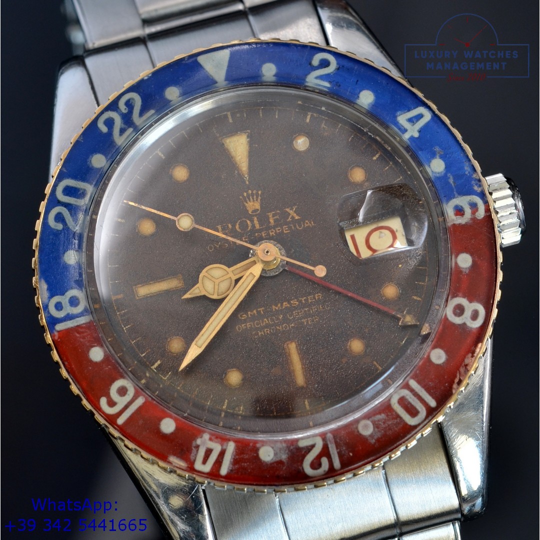 ROLEX GMT MASTER 6542 BAKELITE BROWN (61)
