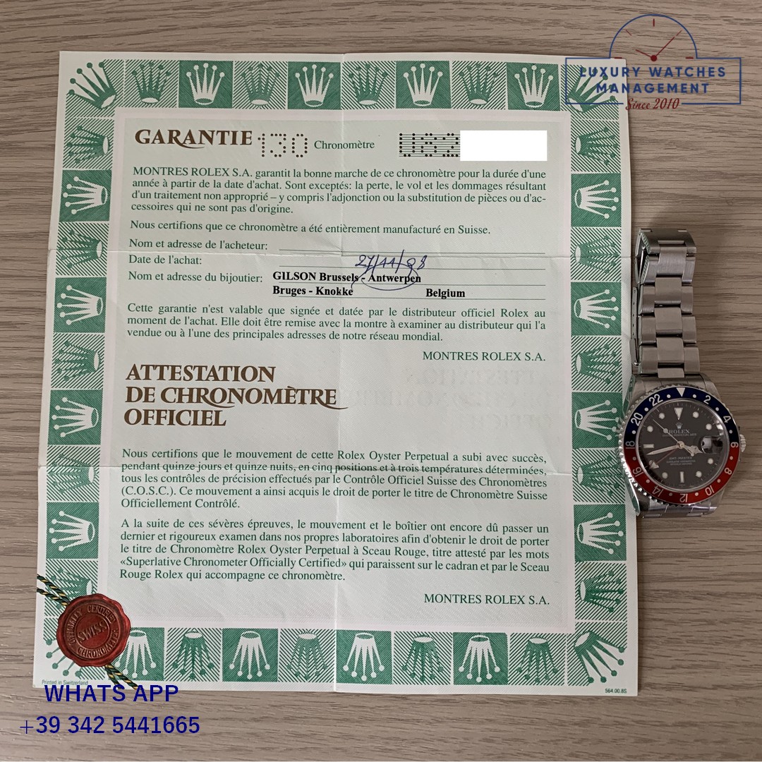 ROLEX GMT MASTER I 16700 PEPSI (1)