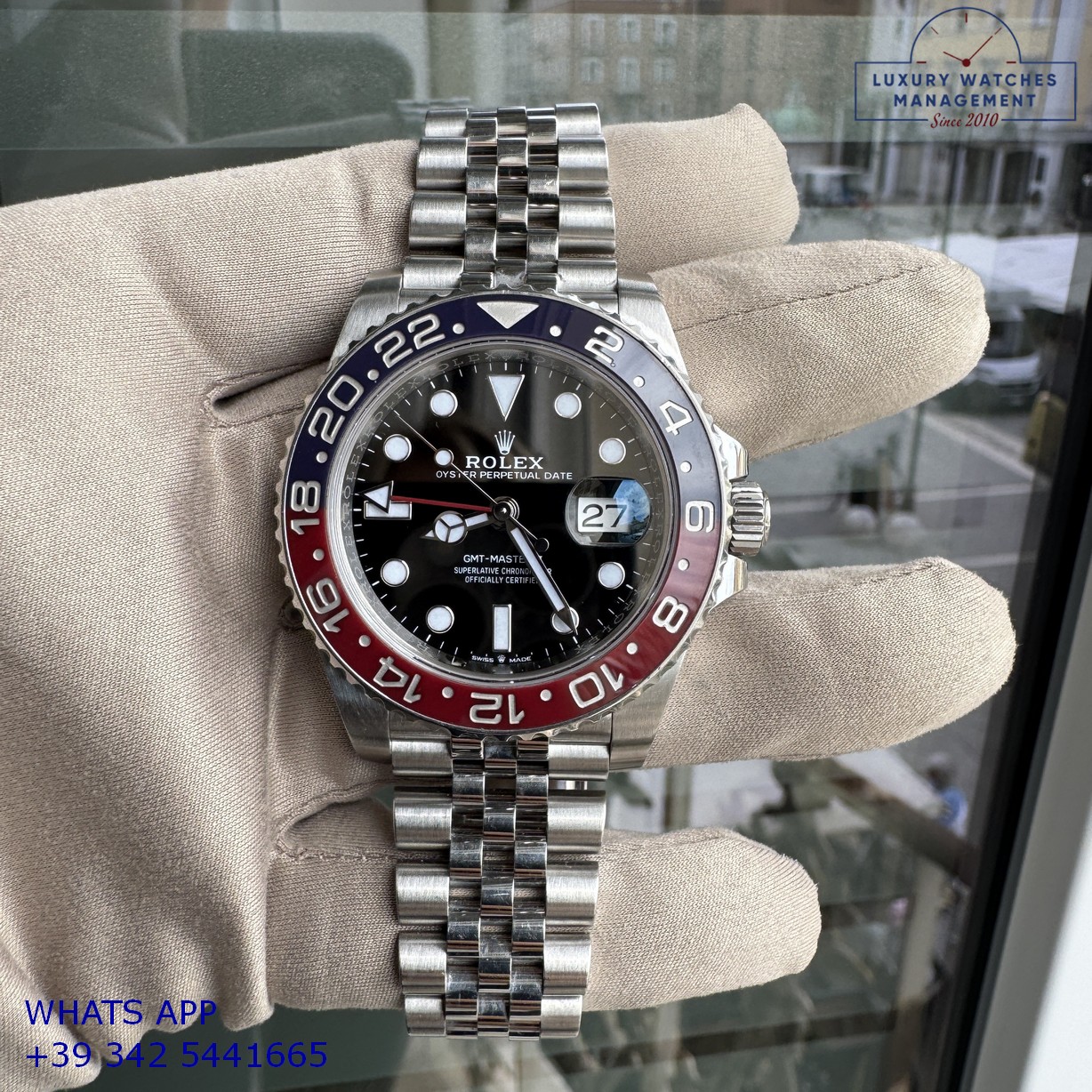 ROLEX GMT MASTER II 126710BLRO (13)