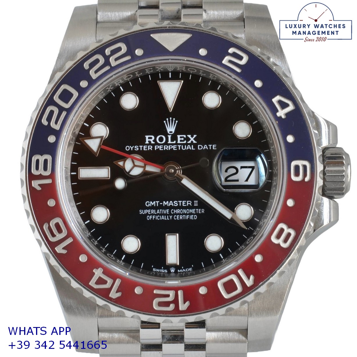 ROLEX GMT MASTER II 126710BLRO (2)