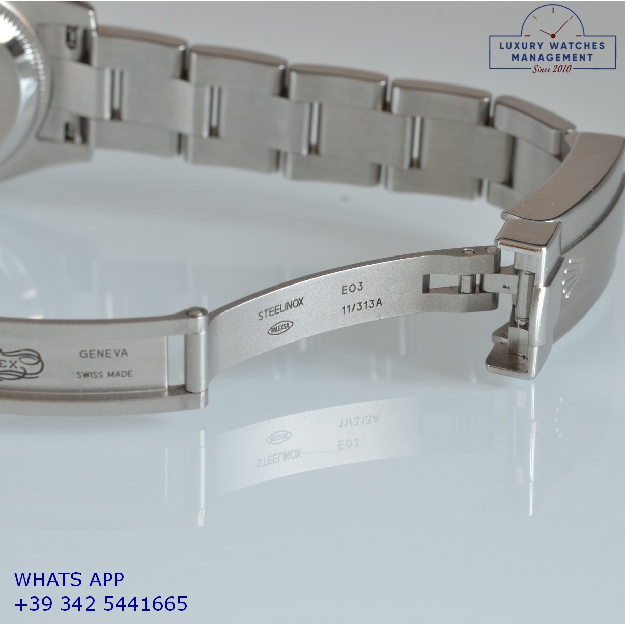 ROLEX OYSTER PERPETUAL 176200 BLUE (10)