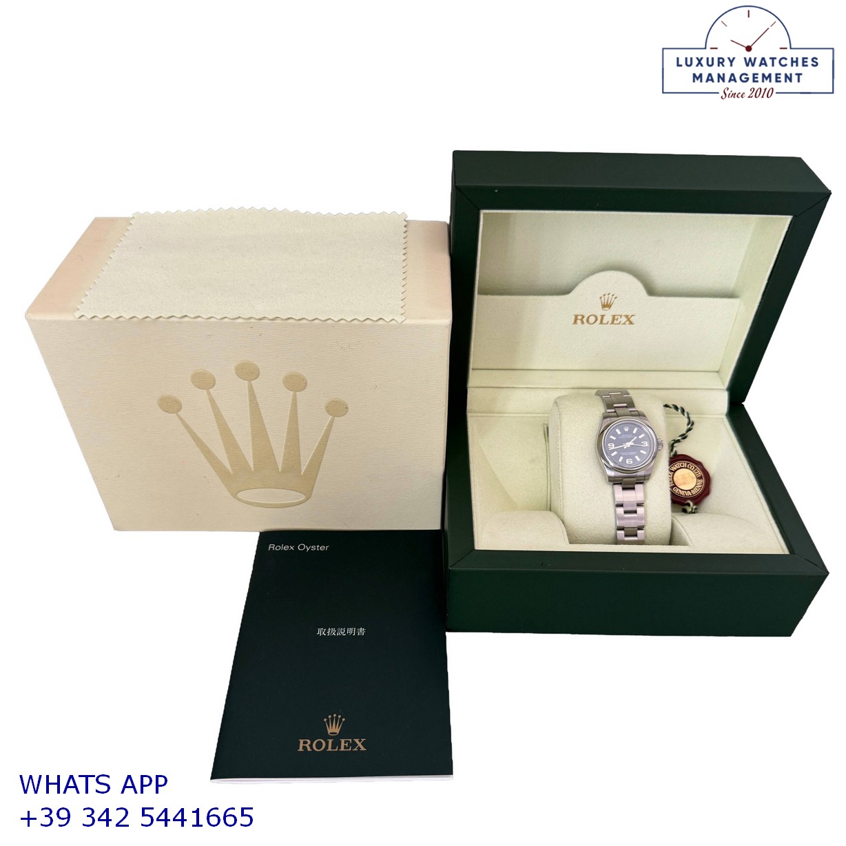 ROLEX OYSTER PERPETUAL 176200 BLUE (17)