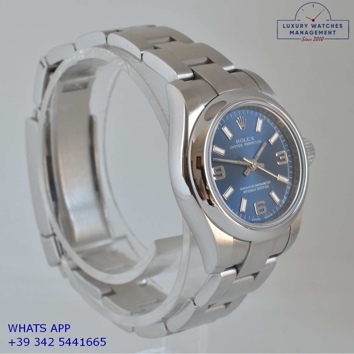 ROLEX OYSTER PERPETUAL 176200 BLUE (3)