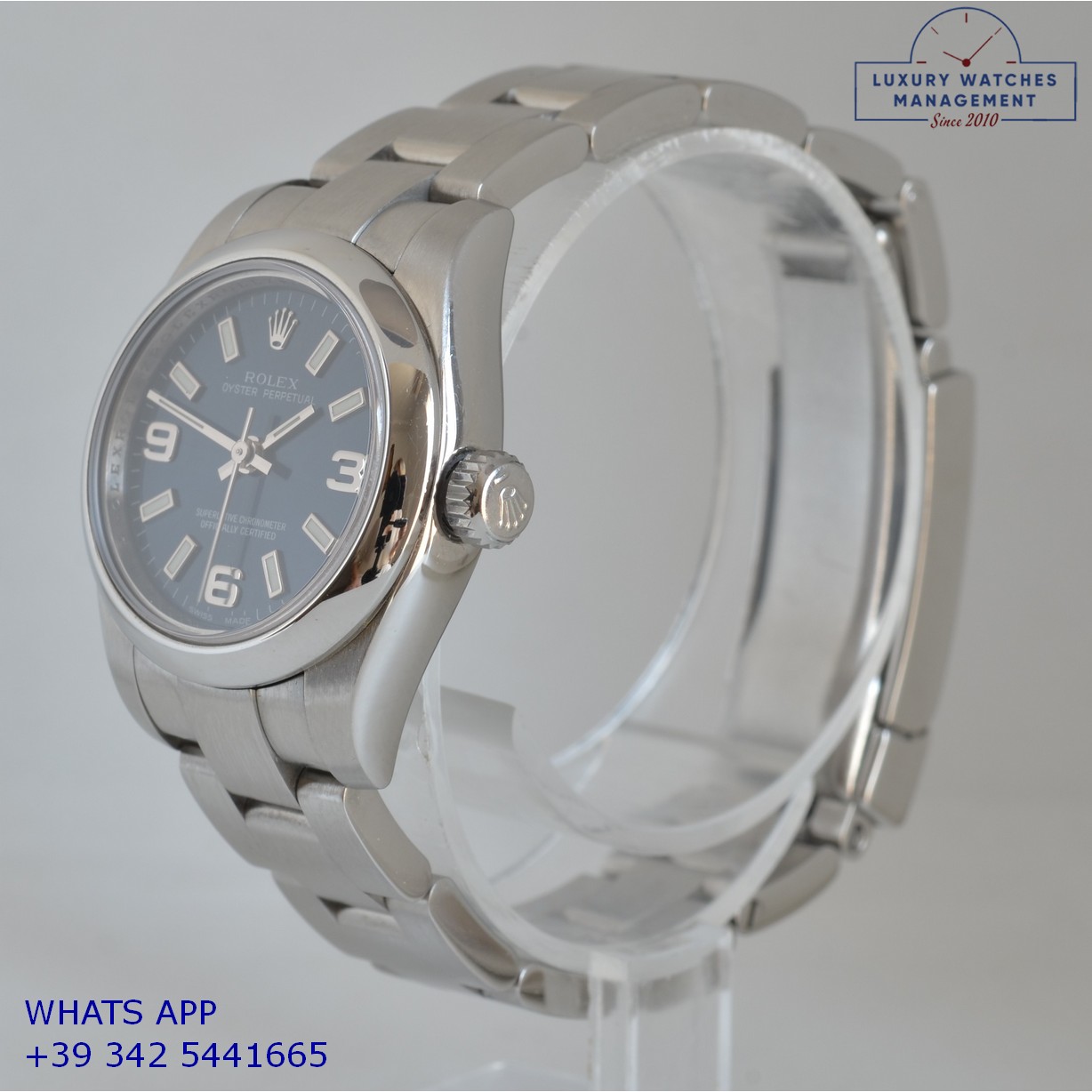 ROLEX OYSTER PERPETUAL 176200 BLUE (4)