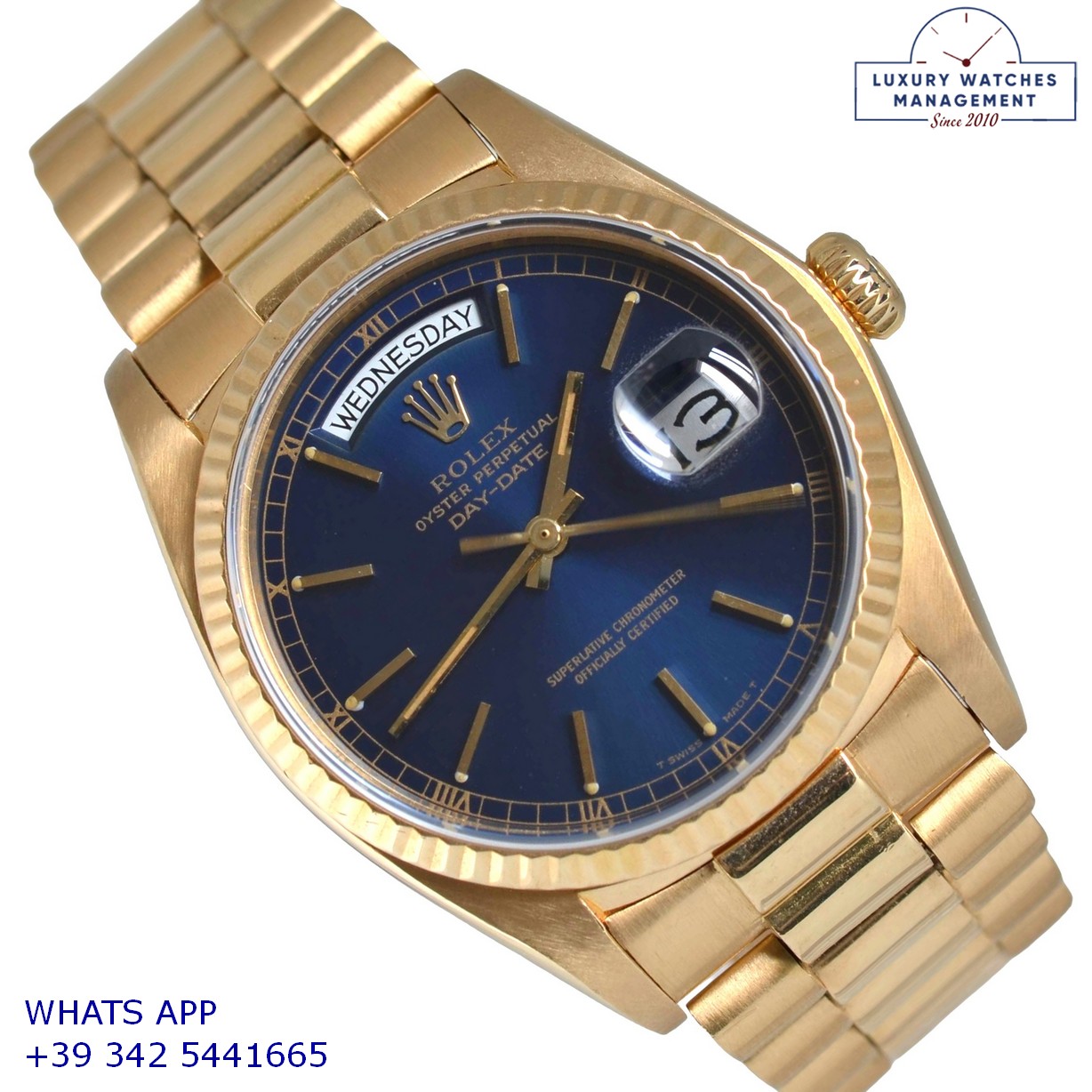 1 ROLEX DAY-DATE 18038 BLUE (4)
