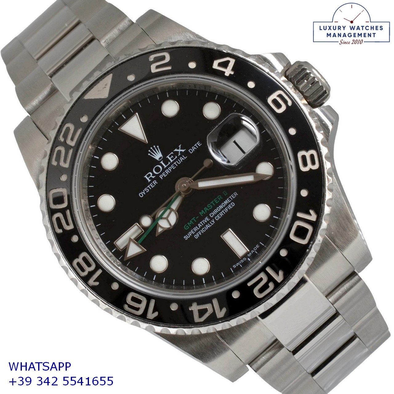 1 ROLEX GMT MASTER II 116710LN (1)