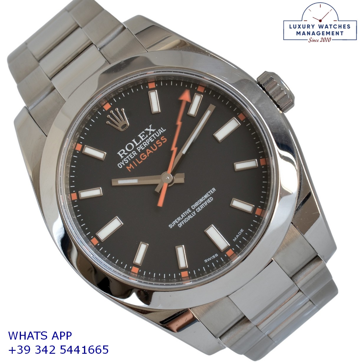 1 ROLEX MILGAUSS 116400 (1)
