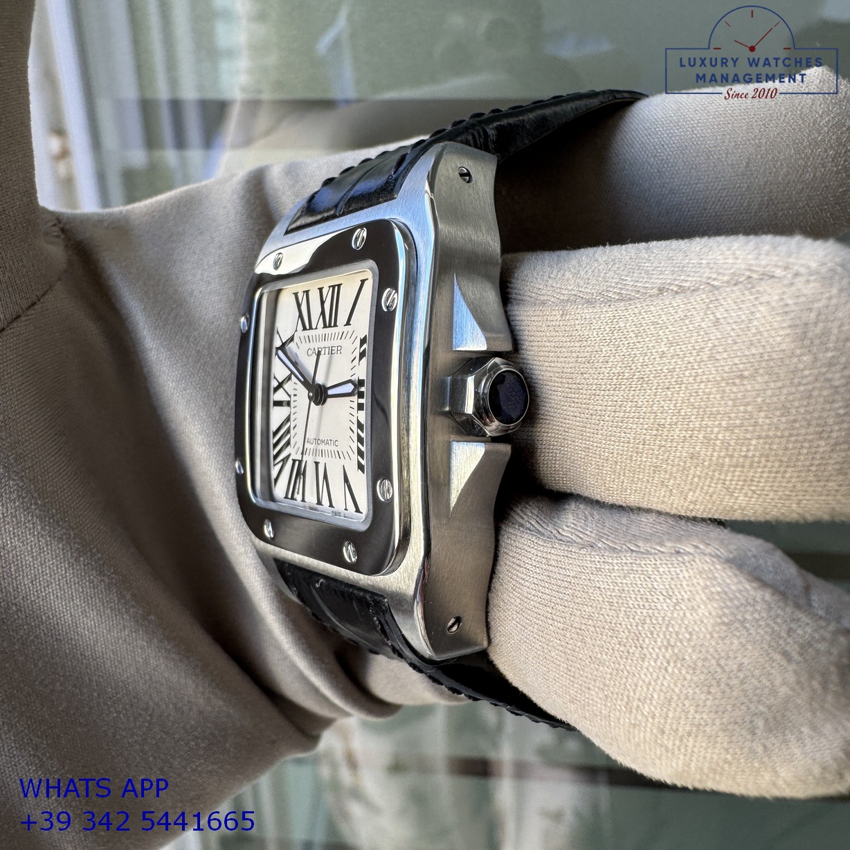 CARTIER SANTOS 100 2878-W20106X8 (14)