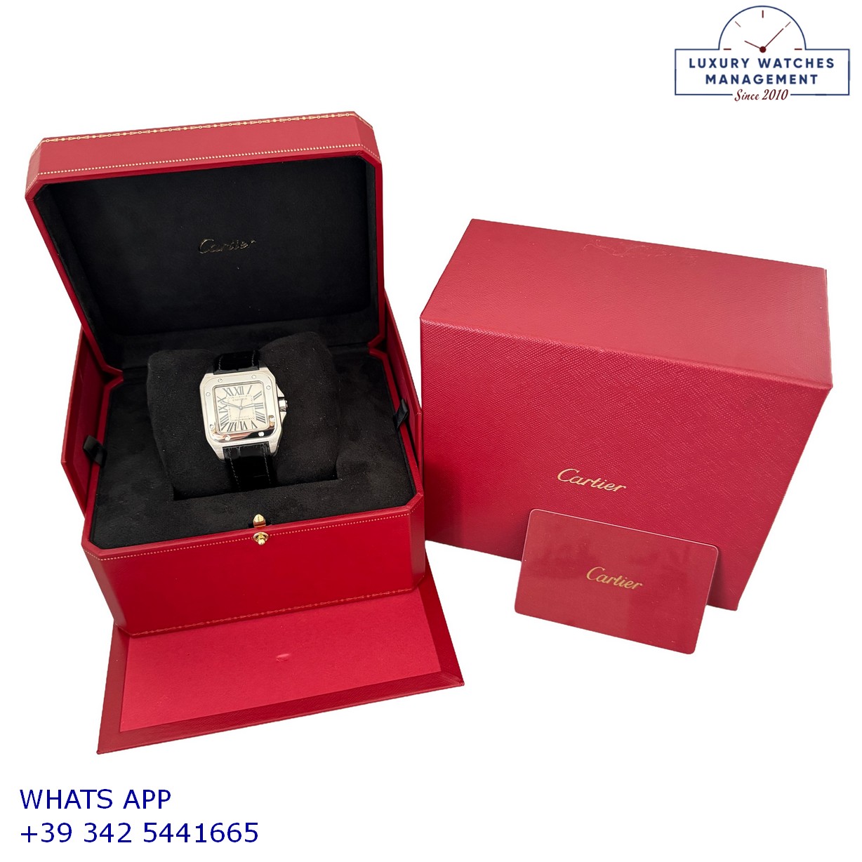 CARTIER SANTOS 100 2878-W20106X8 (15)